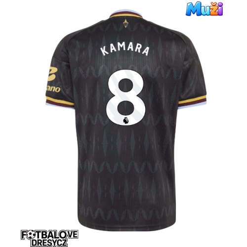 Aston Villa Boubacar Kamara #8 Venkovní Dres 2026-27 Krátký Rukáv Aston Villa Boubacar Kamara #8 Venkovní Dres 2026-27 Krátký Rukáv